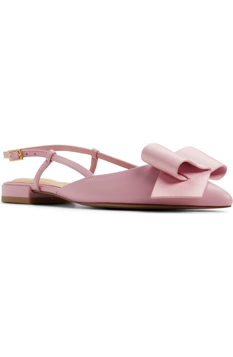 Ted Baker London Emma Pointed Toe Slingback Flat, Main, color, Light Pink