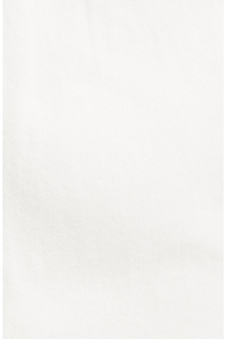 Front Slit Denim Midi Skirt, Alternate, color, WHITE