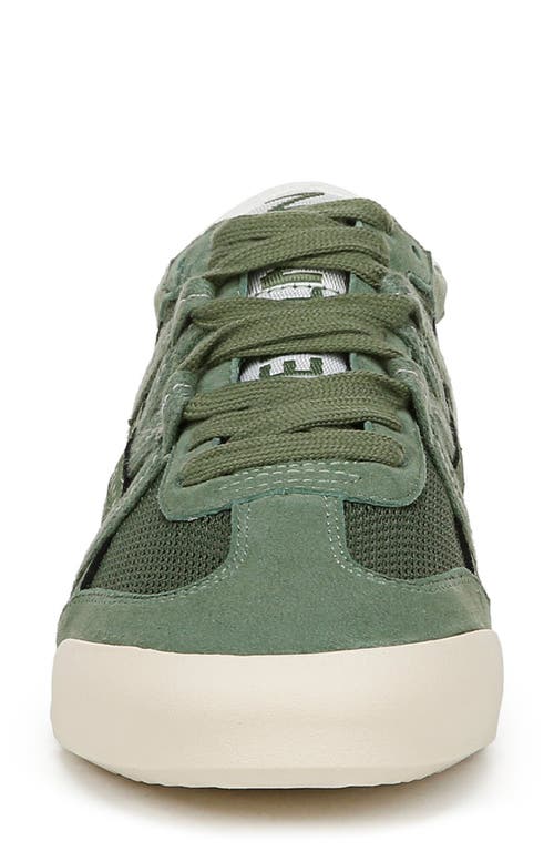 Sam Edelman Irma Lace Up Sneaker Green Agave Suede In Green Agave/sugar