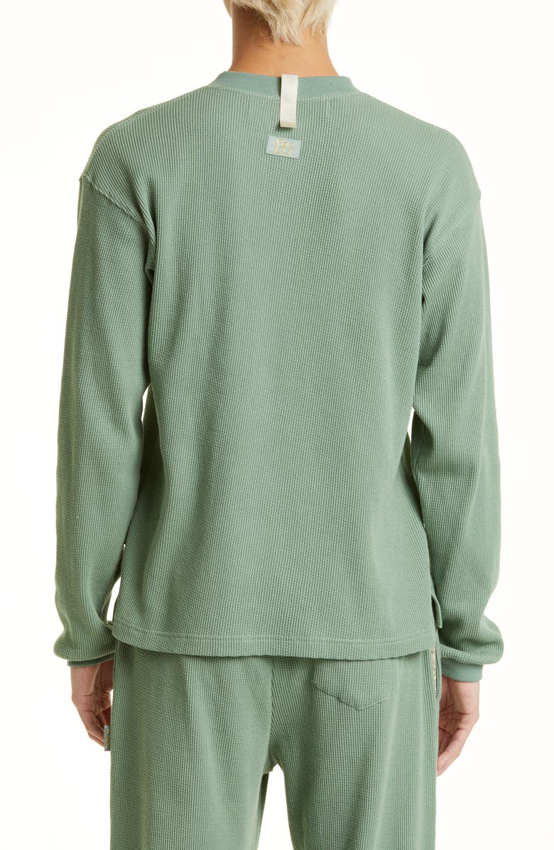 Advisory Board Crystals Abc. 123. Waffle Knit Henley, Alternate, color,