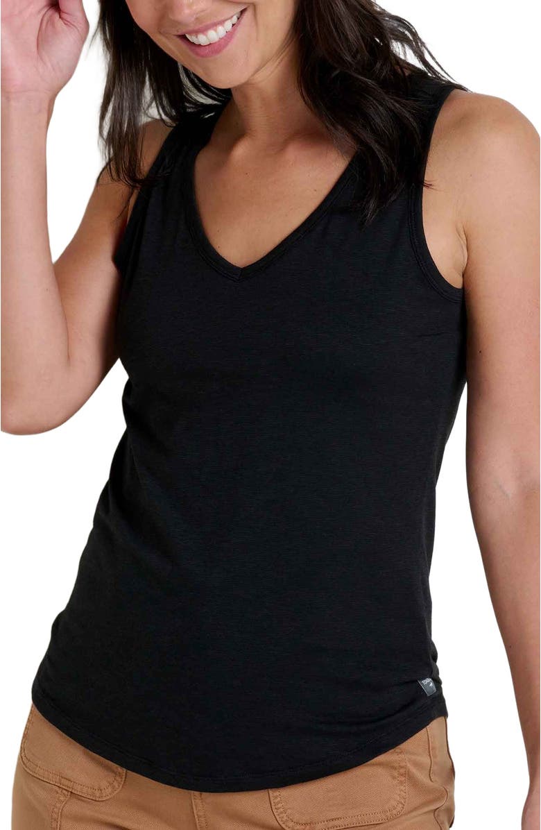 Toad & Co Marley Tank, Alternate, color, True Black