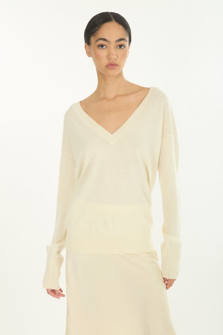 Haven Sweater, Alternate, color, Vintage Crème