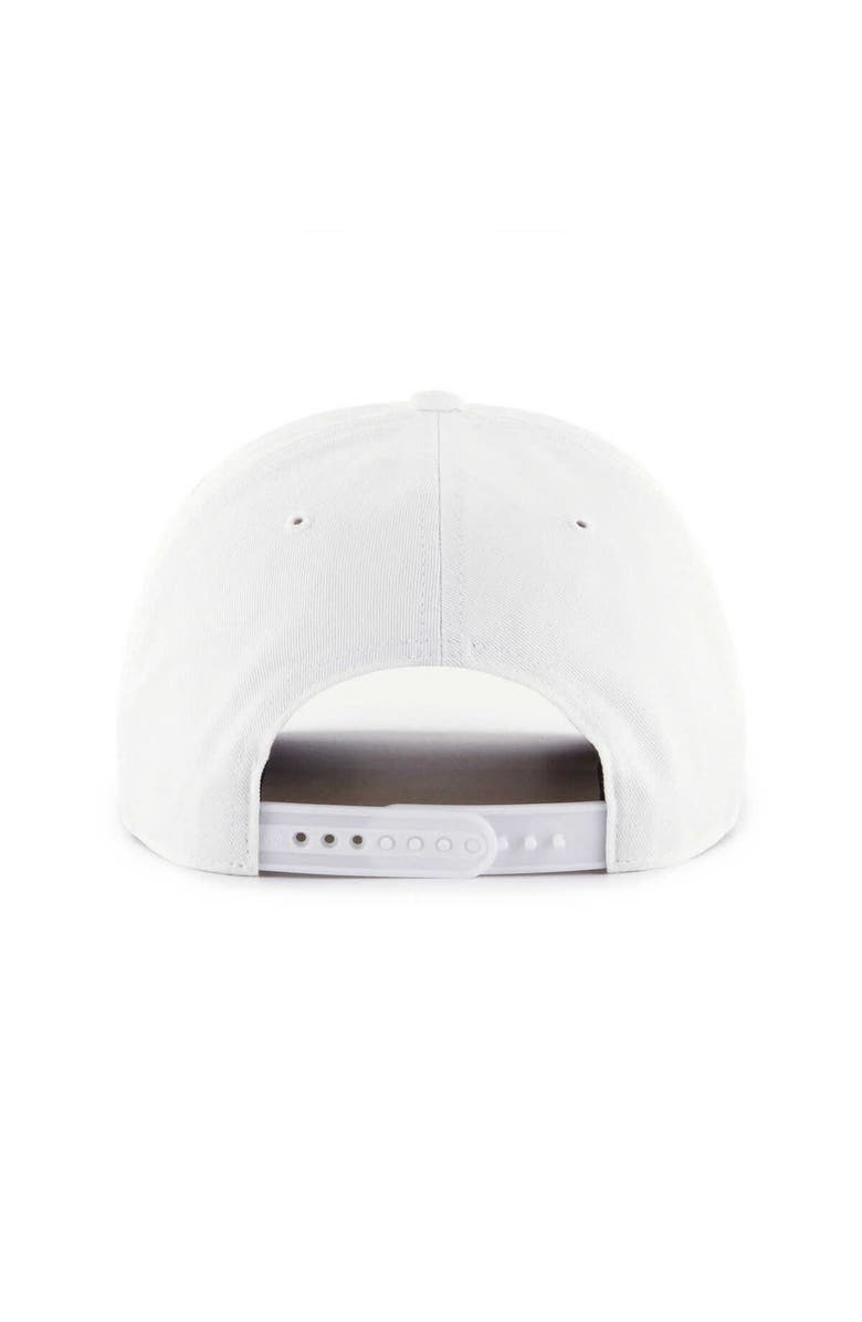 '47 Men's '47 White Las Vegas Raiders Roscoe Hitch Adjustable Hat, Alternate, color,