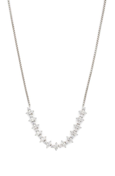Chloe CZ Frontal Necklace