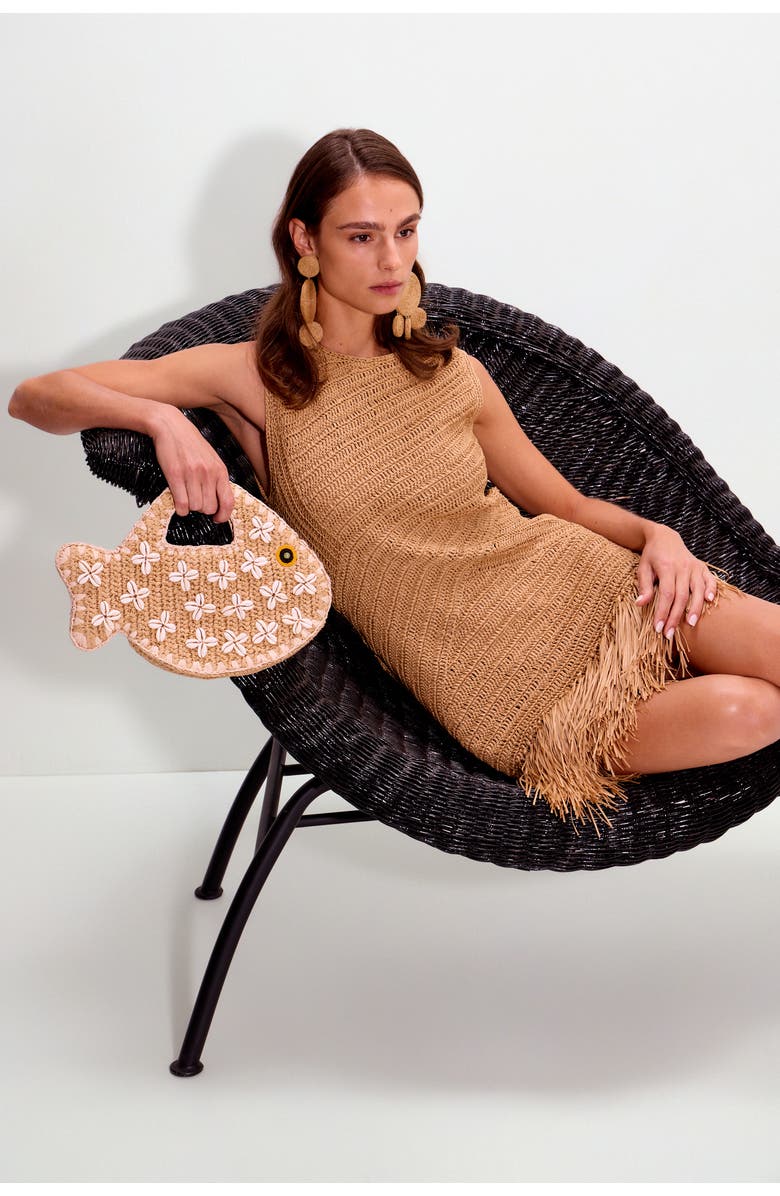 SIMONMILLER Puka Fish Bag, Alternate, color, Natural