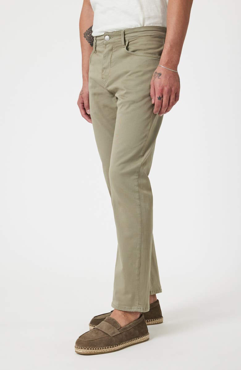 Mavi Jeans Jake Slim Fit Twill Pants, Alternate, color, Reseda Casual Twill