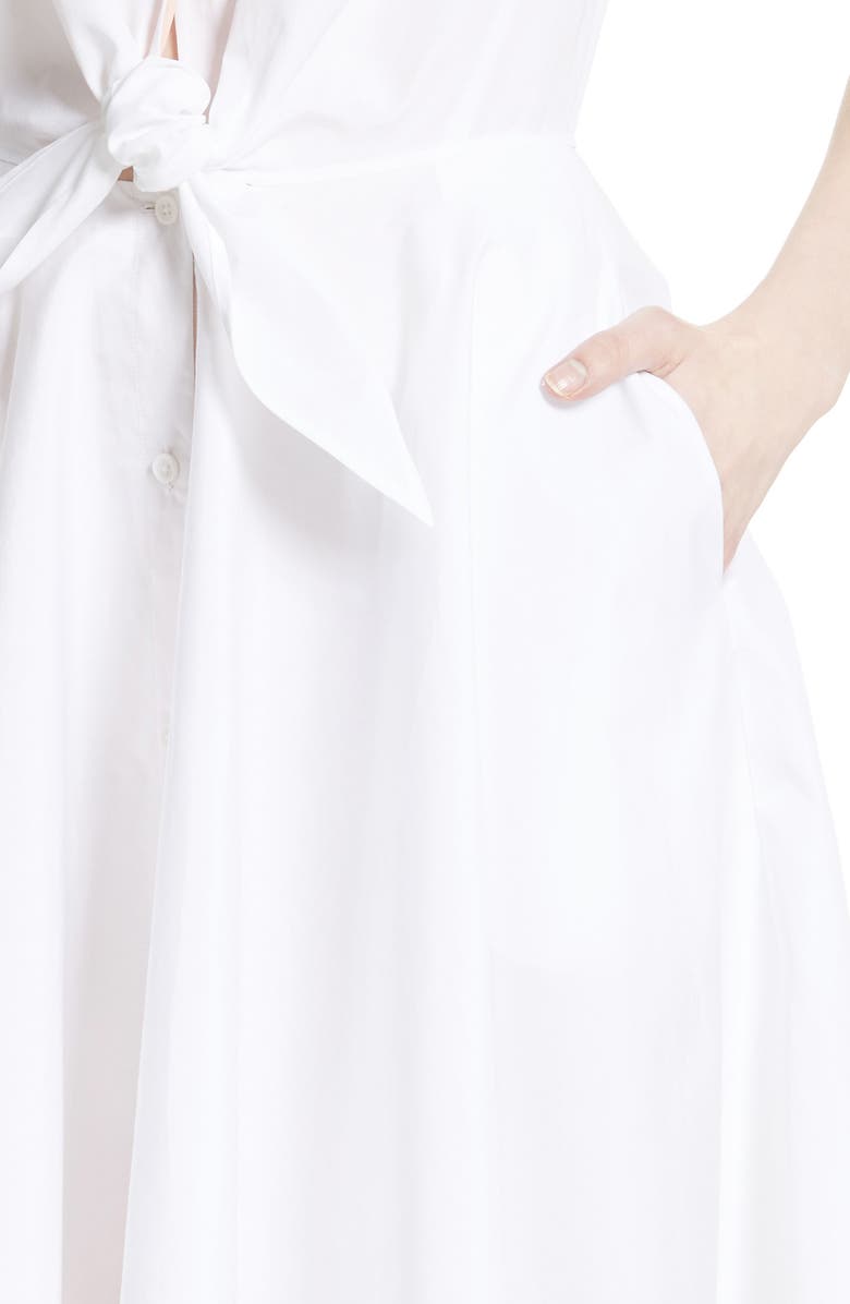 Diane von Furstenberg Cotton Shirtdress, Alternate, color,