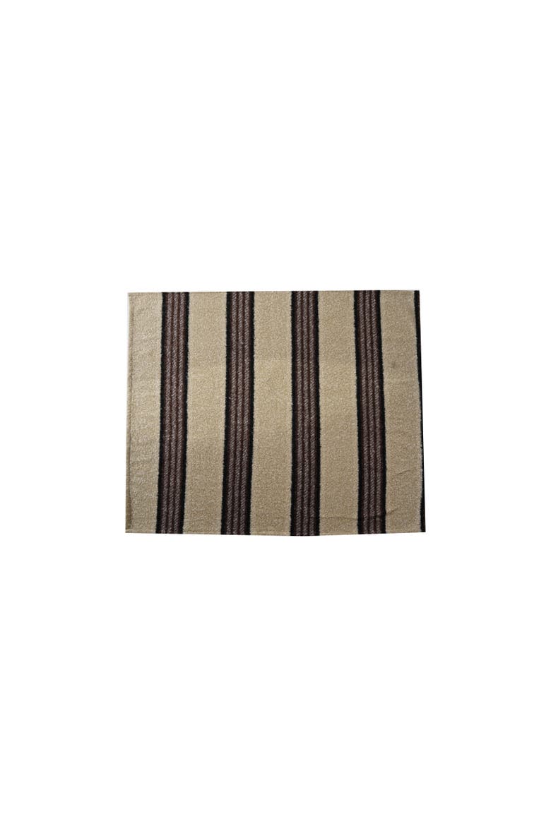 Faux Striped Throw in Cream, Black & Grey, Main, color, Multicolor
