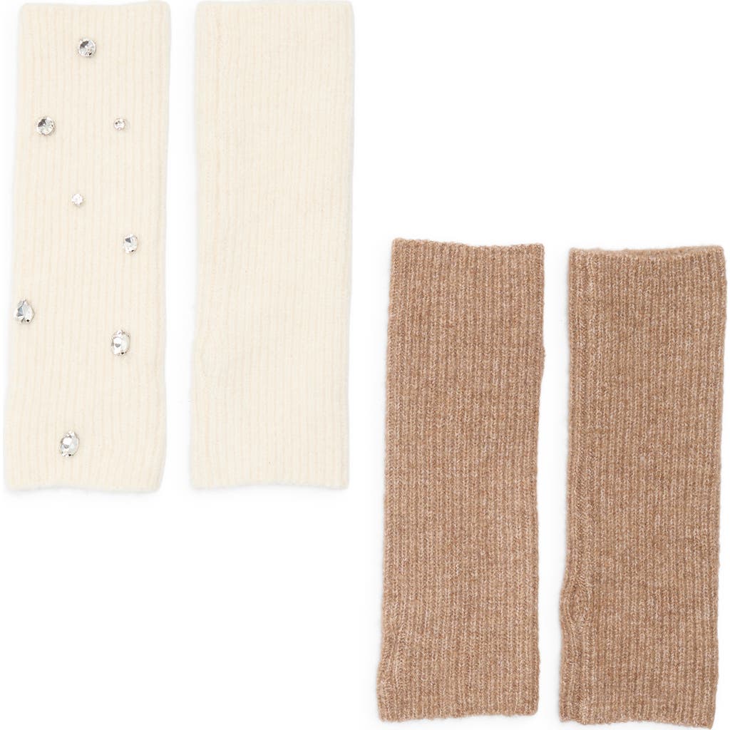 Steve Madden Embellished Arm Warmers