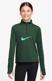 Kids' Dri-FIT Half Zip Pullover