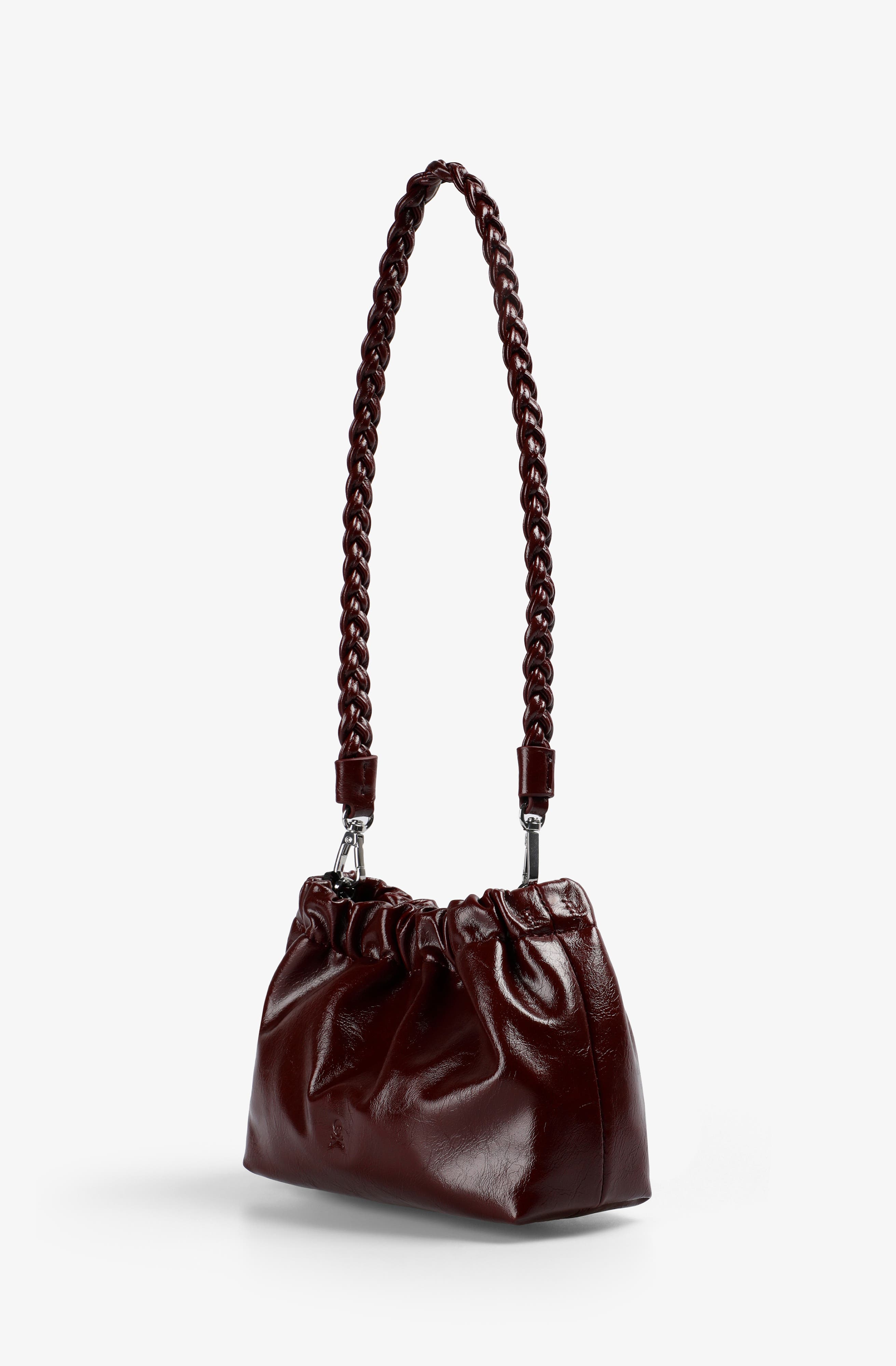 Scalpers Purse Bag, Alternate, color, Burgundy