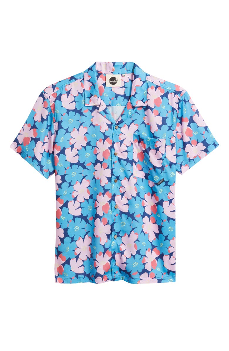 Boardies Floral Camp Shirt, Main, color, 