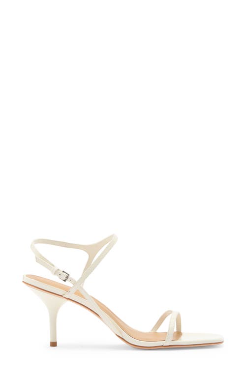 Reformation Genni Strappy Sandal In White