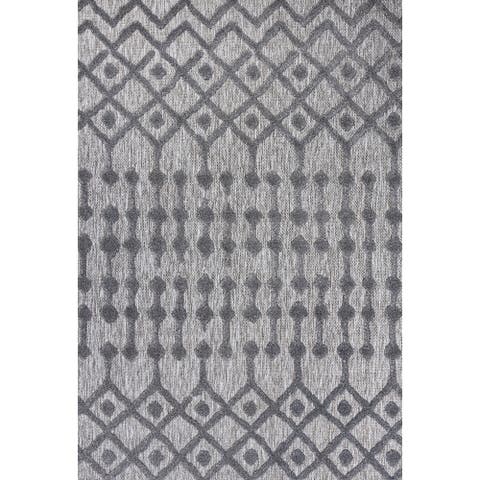 Peralta Moroccan Diamond Indoor/Outdoor Area Rug