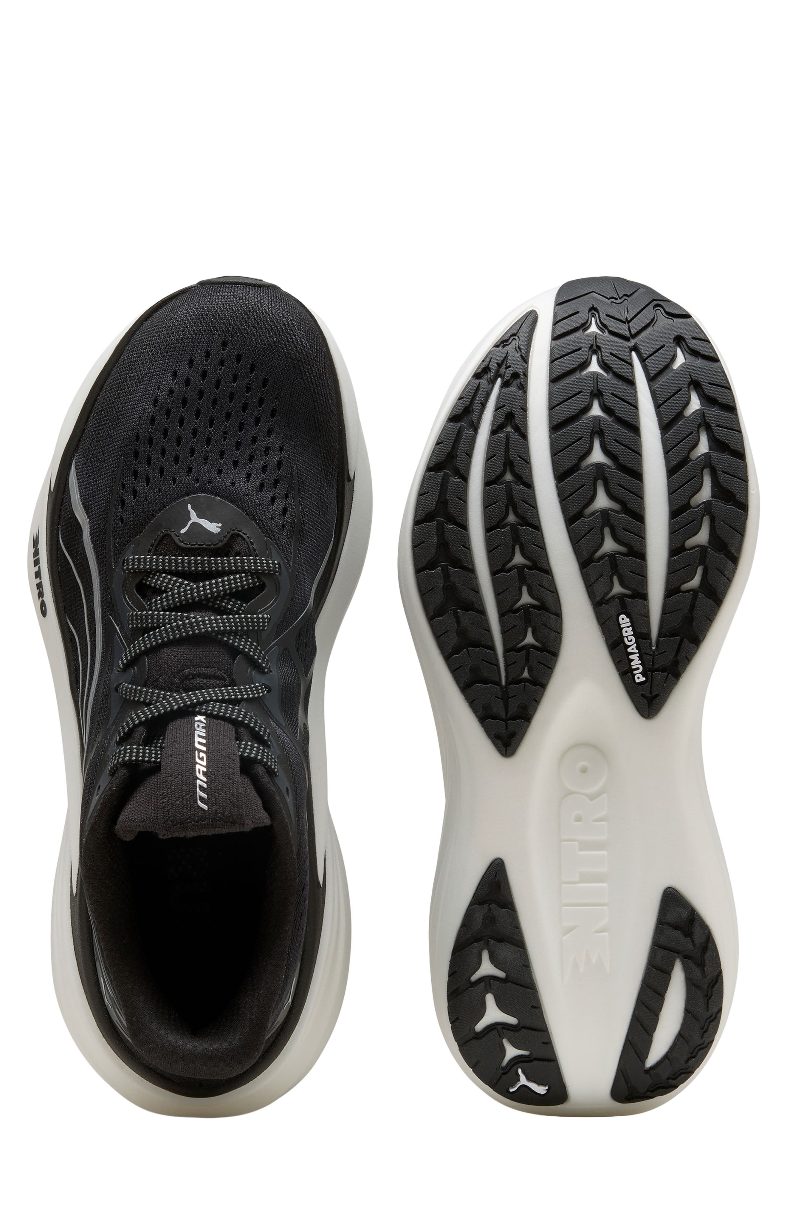 PUMA MagMax NITRO<sup>™</sup> 2 Running Shoe, Alternate, color, Puma Black/ Puma White
