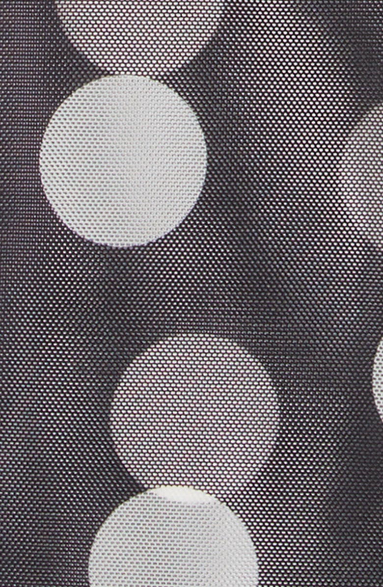 Dries Van Noten Dot Mesh Opera Length Gloves, Alternate, color, 