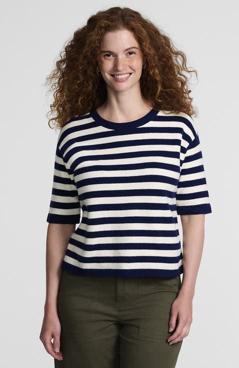 Cashtouch Short Sleeve Sweater