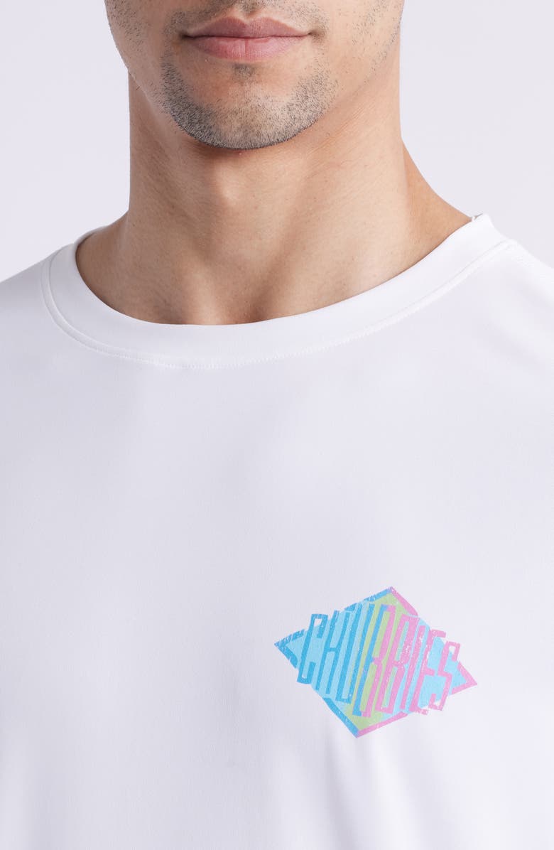 Chubbies The Reflector Sun Crewneck Rashguard, Alternate, color, 