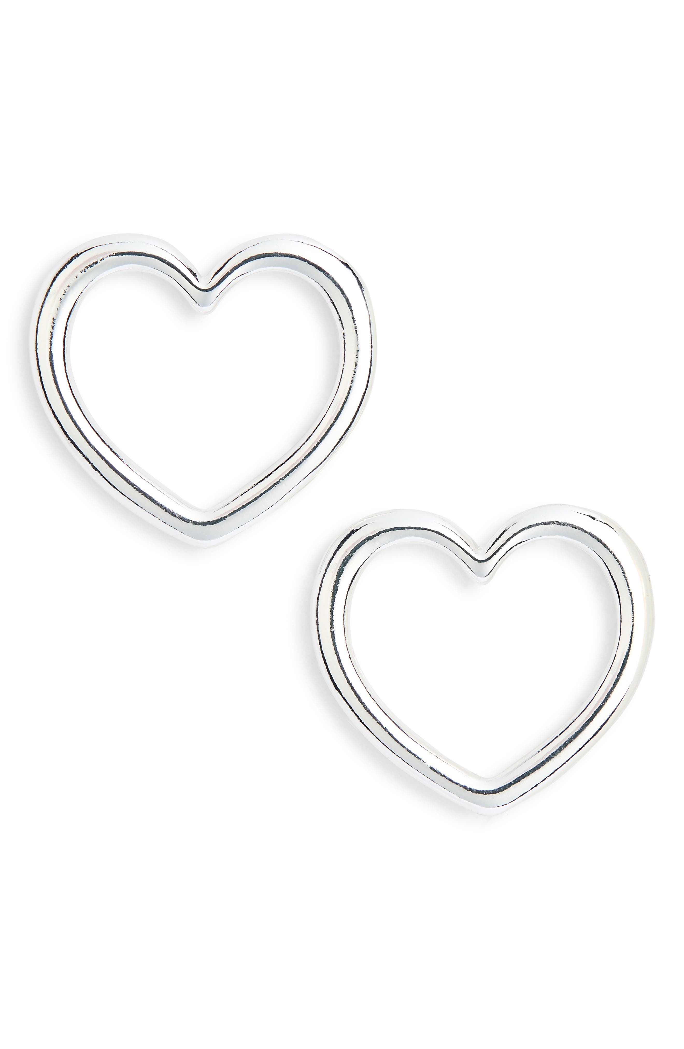 NORDSTROM RACK Open Heart Stud Earrings