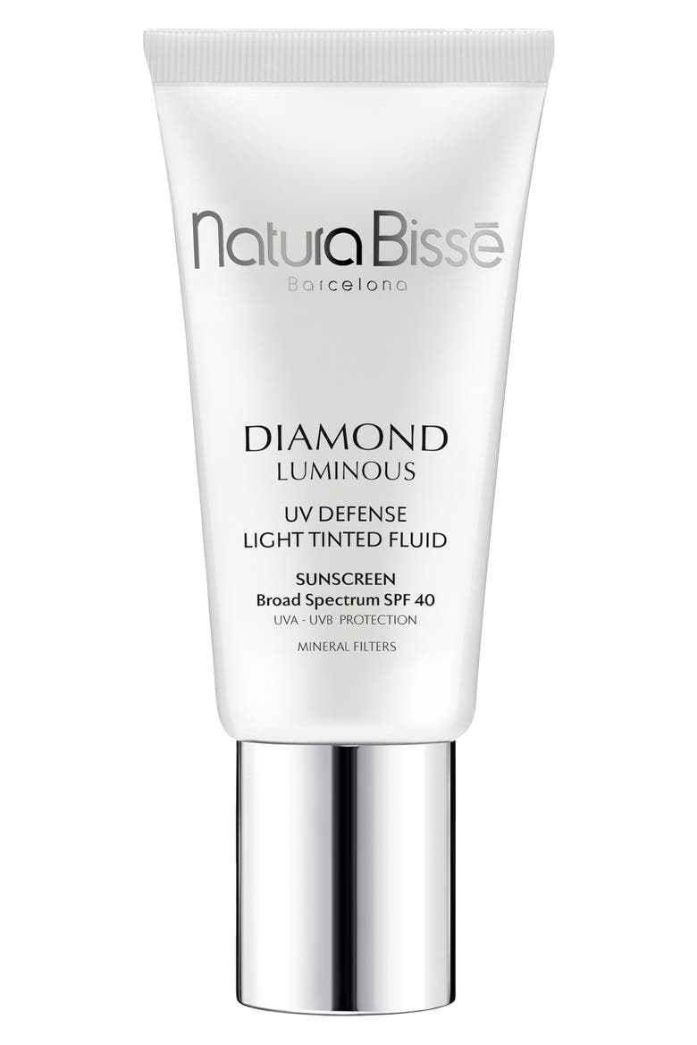Diamond Luminous UV Defense Light Tinted Broad Spectrum Sunscreen SPF 40, Main, color, NO COLOR