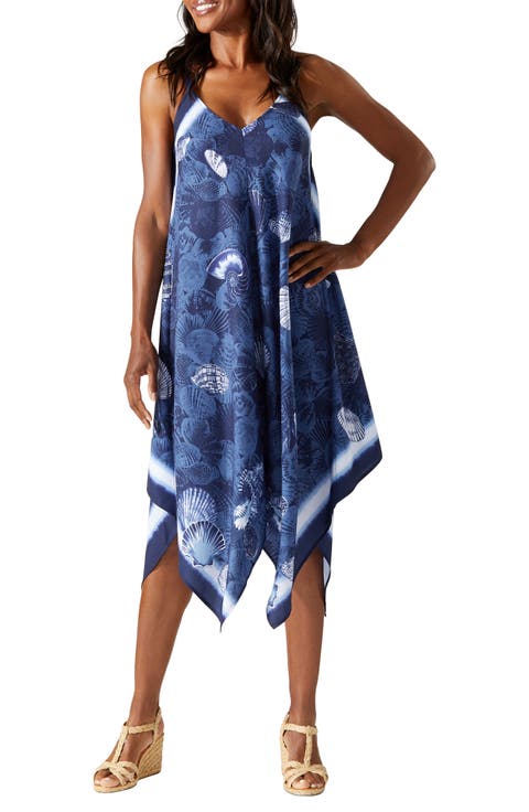 Sea Treasures Scarf Cover-Up Dress