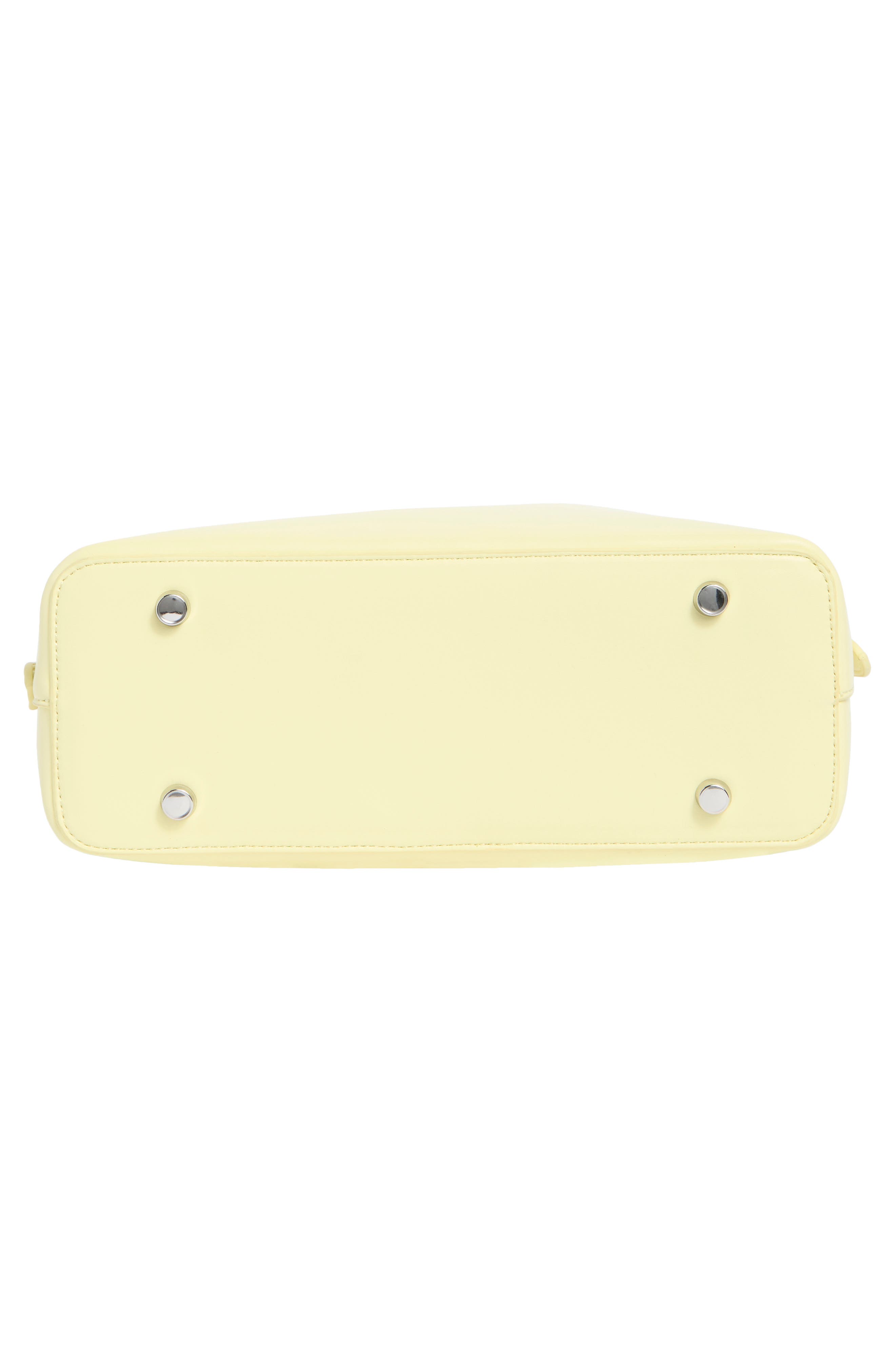 Overlap Flap Shoulder Bag, Alternate, color, LEMON