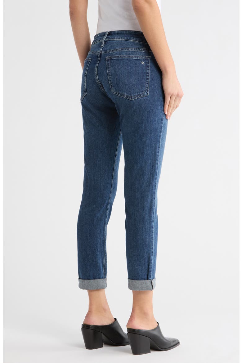 Dylan Mid Rise Boyfriend Jeans, Alternate, color, BOGART