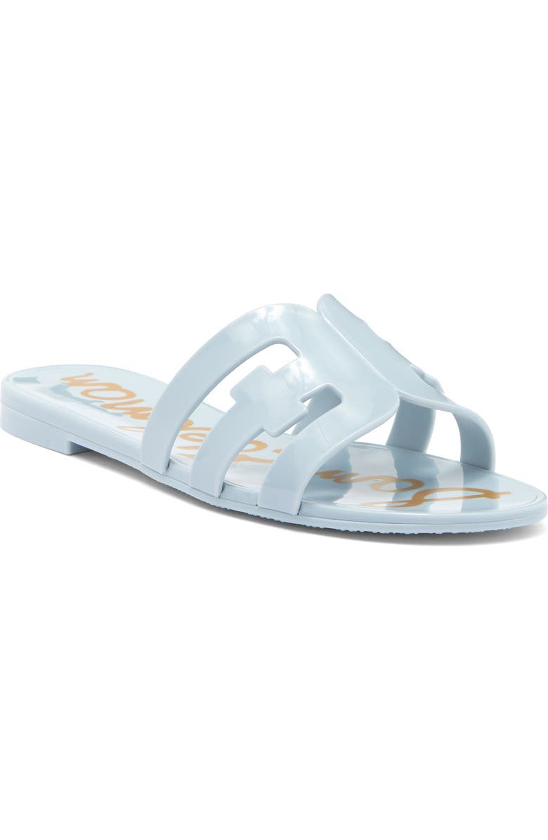 Sam Edelman Bay Jelly Slide Sandal, Main, color, Cape Blue
