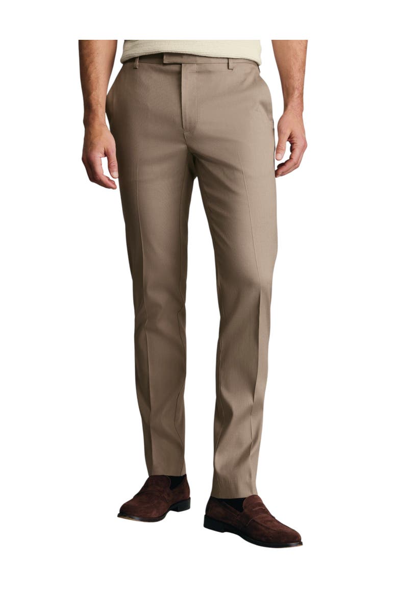 Slim Fit Smart Texture Pants, Main, color, Camel