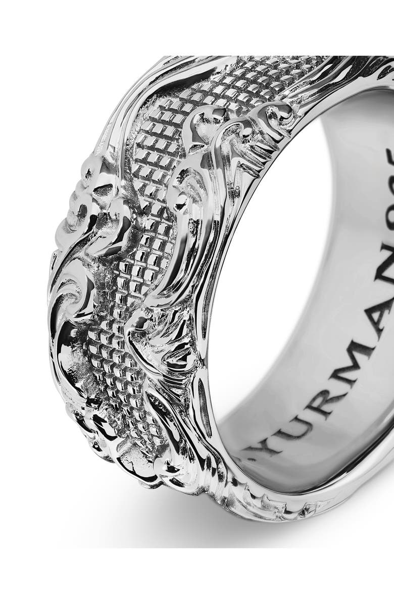 David Yurman Waves Wide Band Ring, Alternate, color,