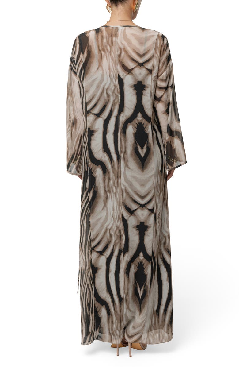 JLUXLABEL New Vista Long Sleeve Maxi Dress, Alternate, color, Black