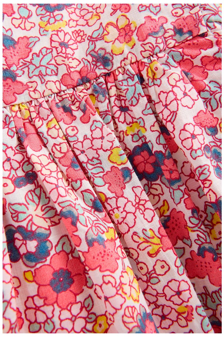 Floral Cotton Dress & Bloomers Set, Alternate, color, MULTI DITSY FLORAL