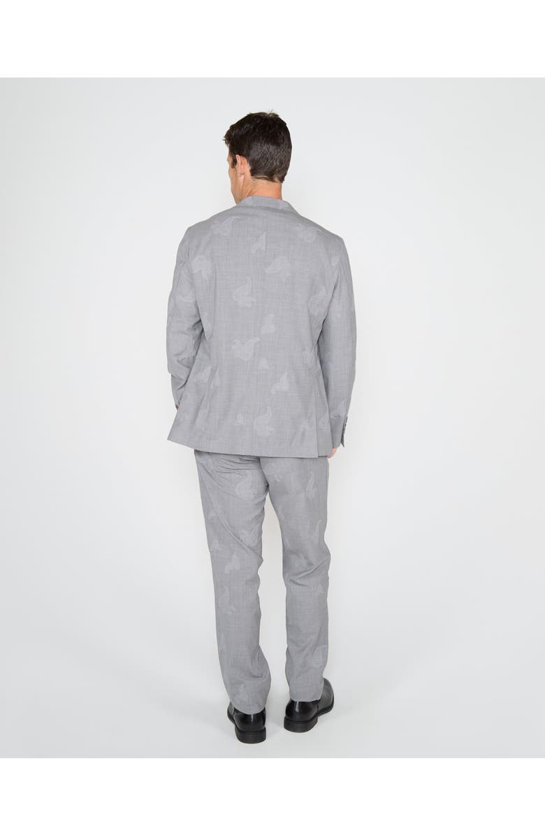 Lords of Harlech Jaques Wool Blazer, Alternate, color, Flannel