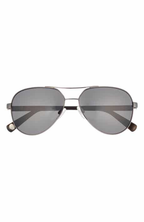 Ted Baker 57mm Polarized Aviator Sunglasses