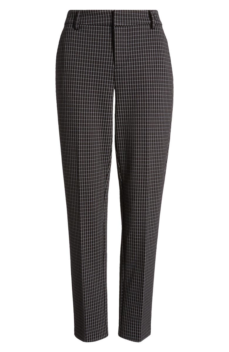 Liverpool Los Angeles Liverpool Kelsey Check Knit Skinny Pants, Alternate, color, 
