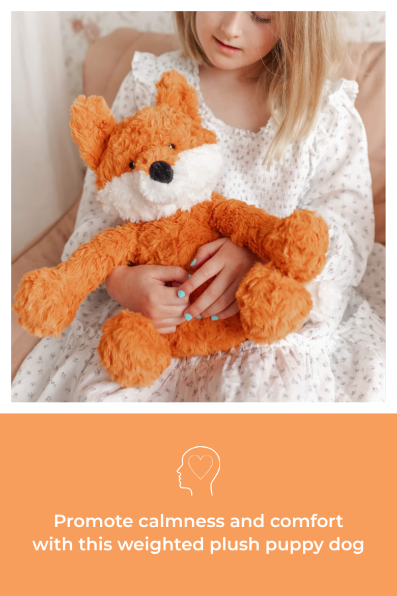Microwavable and Weighted Plush Buddies, Alternate, color, Frankl the Fox