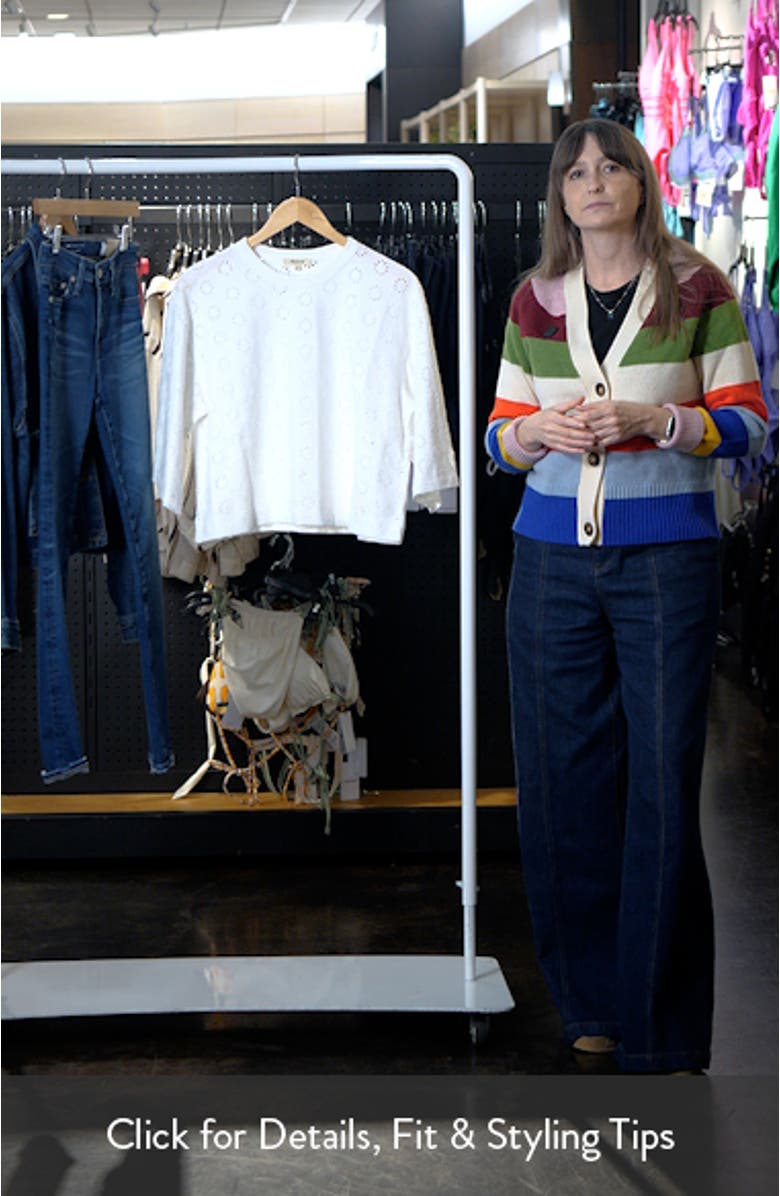 Embroidered Boxy T-Shirt, sales video thumbnail