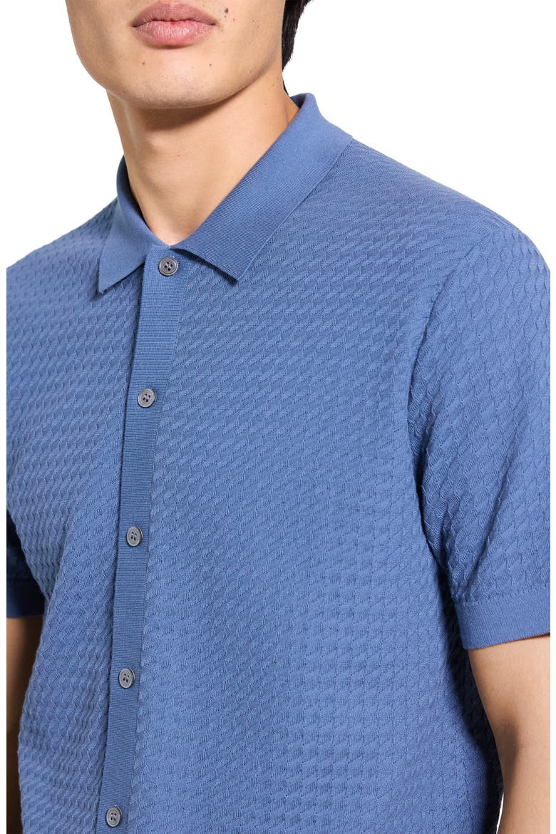 Cairn in Cotton Short Sleeve Shirt, Alternate, color, BERING