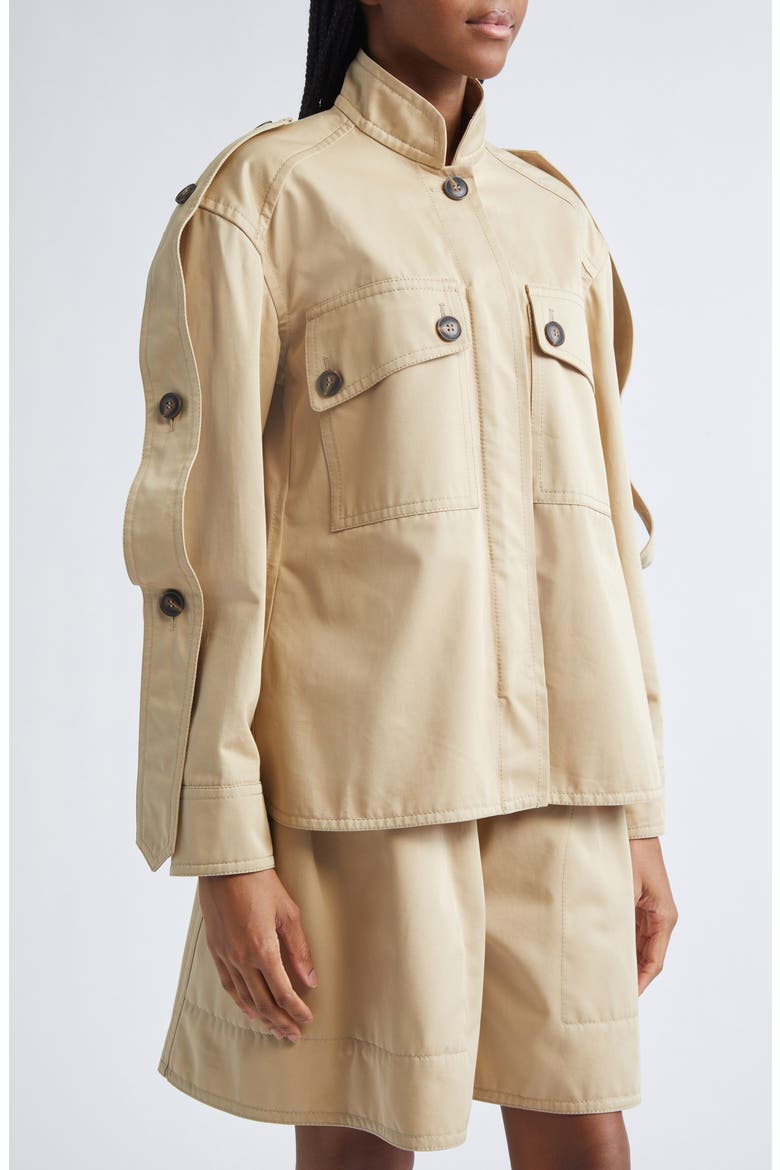 Rebellion Cargo Jacket, Alternate, color, BEIGE