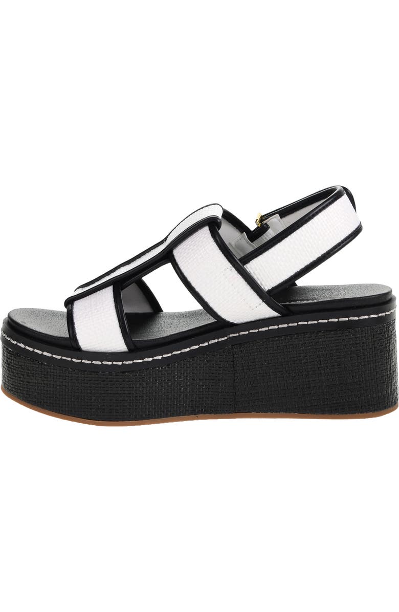 Chinese Laundry Swell Raffia Platform Wedge Sandal, Alternate, color,
