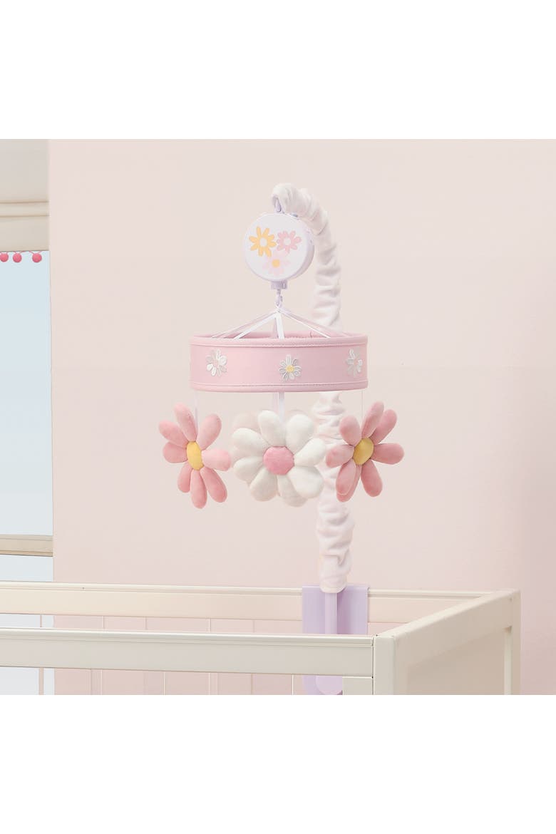 Daisy Dreams Musical Baby Crib Mobile Soother Toy, Alternate, color, Pink