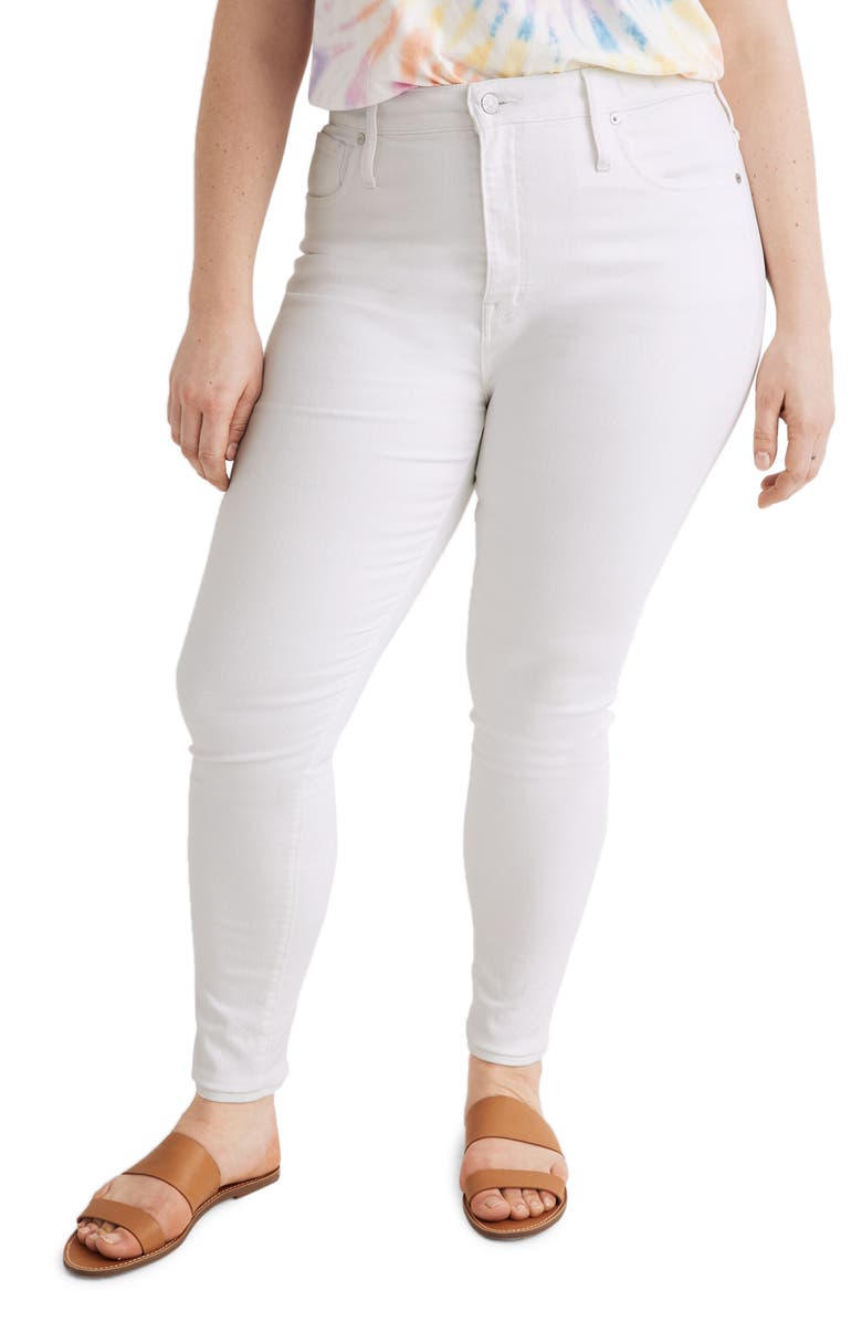 Madewell Curvy High Waist Skinny Jeans, Alternate, color, 
