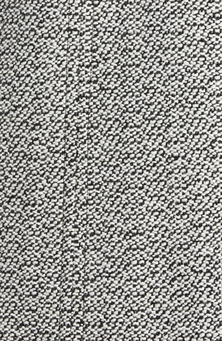 Gallery Belted Tweed Coat with Hood, Alternate, color, 