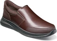 NUNN BUSH Kore Taz EZ Leather Moc Toe Slip-On