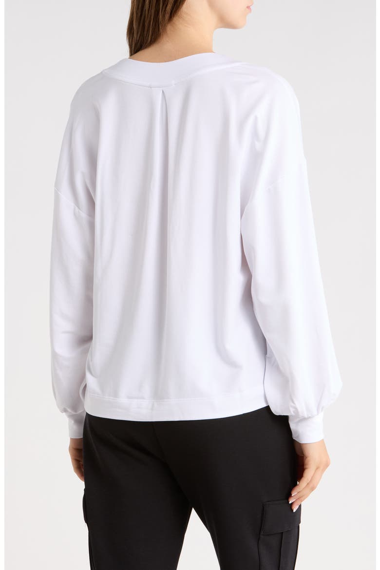 VIP Treatment Long Sleeve T-Shirt, Alternate, color, WHITE