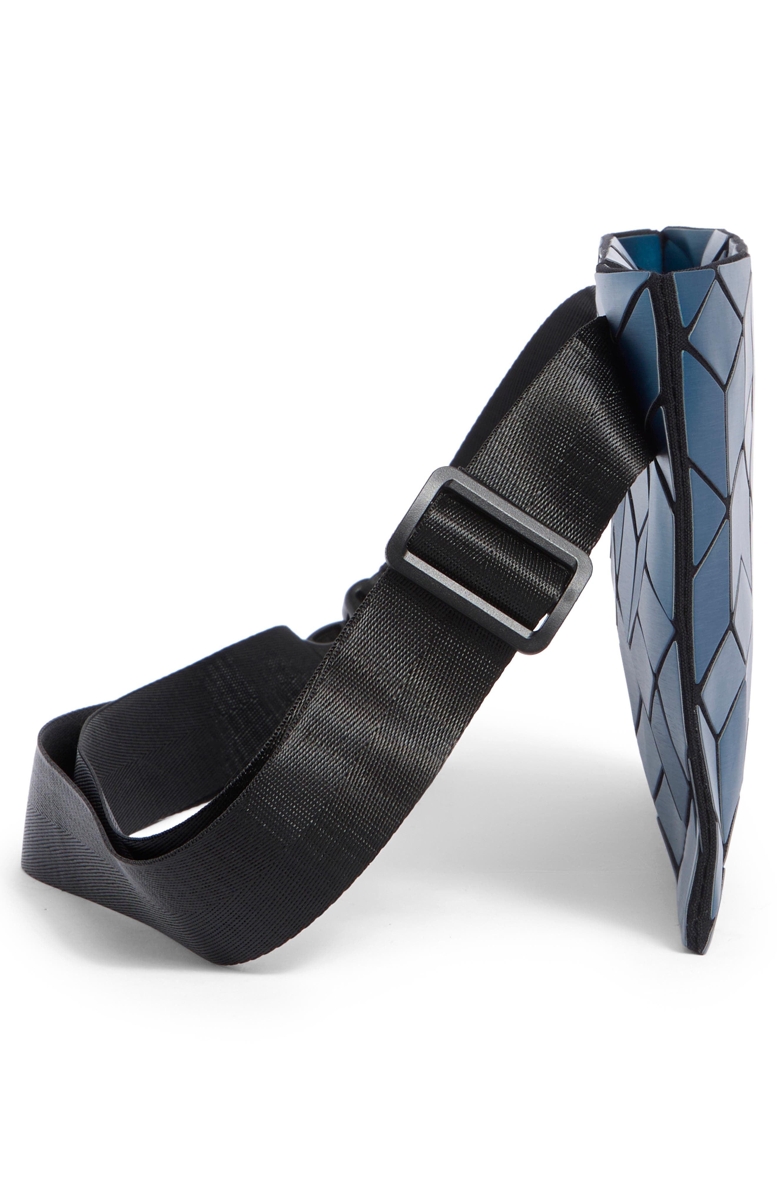 Slanted Square Convertible Belt Bag, Alternate, color, MATTE BLUE