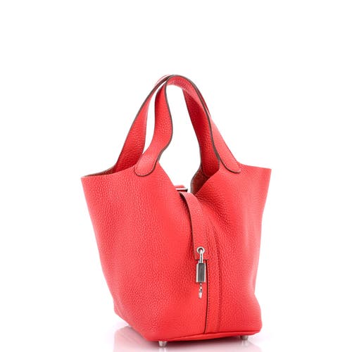 Pre-owned Hermes Hermes Picotin Lock Bag Clemence Pm