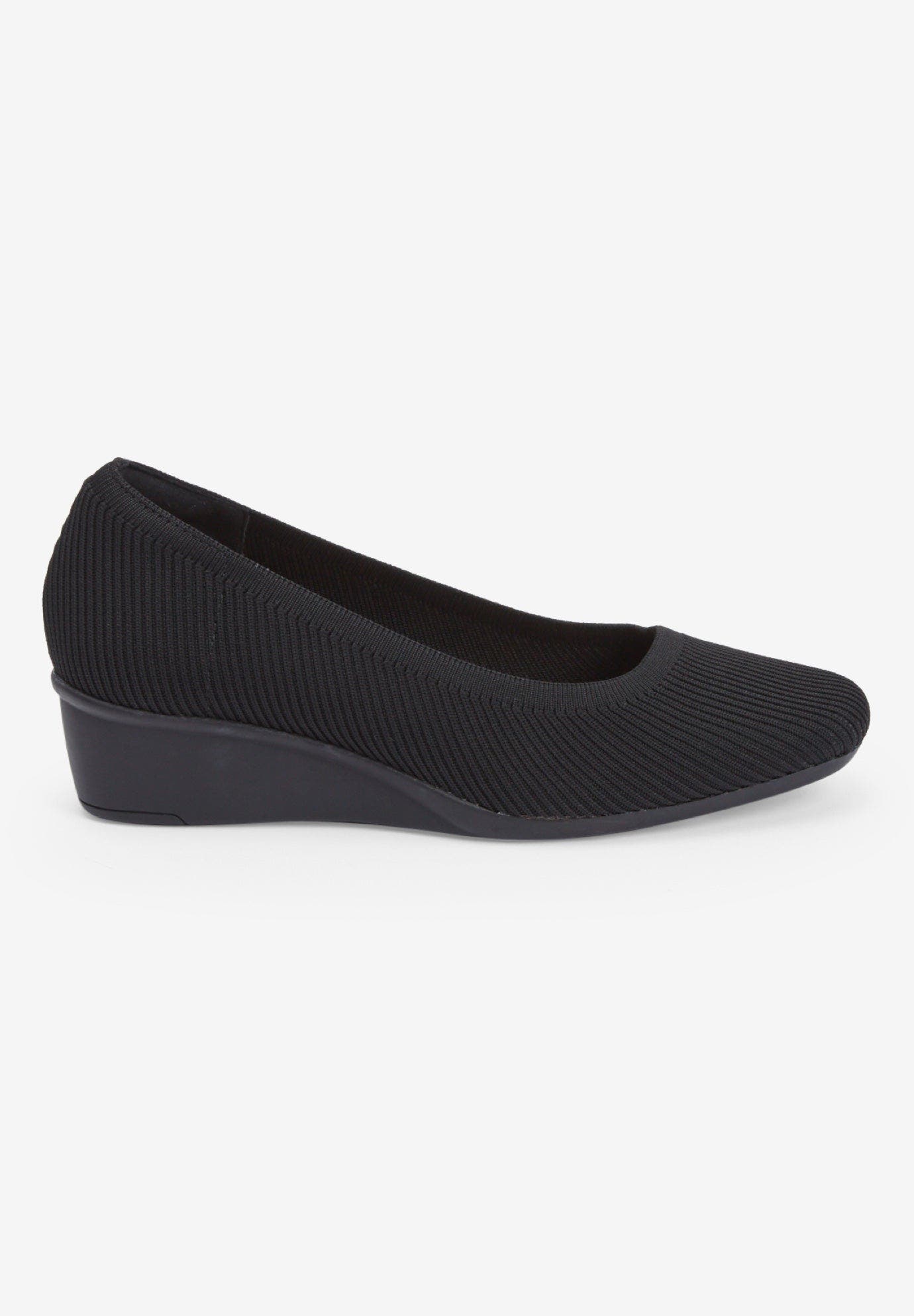 Comfortview The Rowen Slip On Pump, Alternate, color, Black