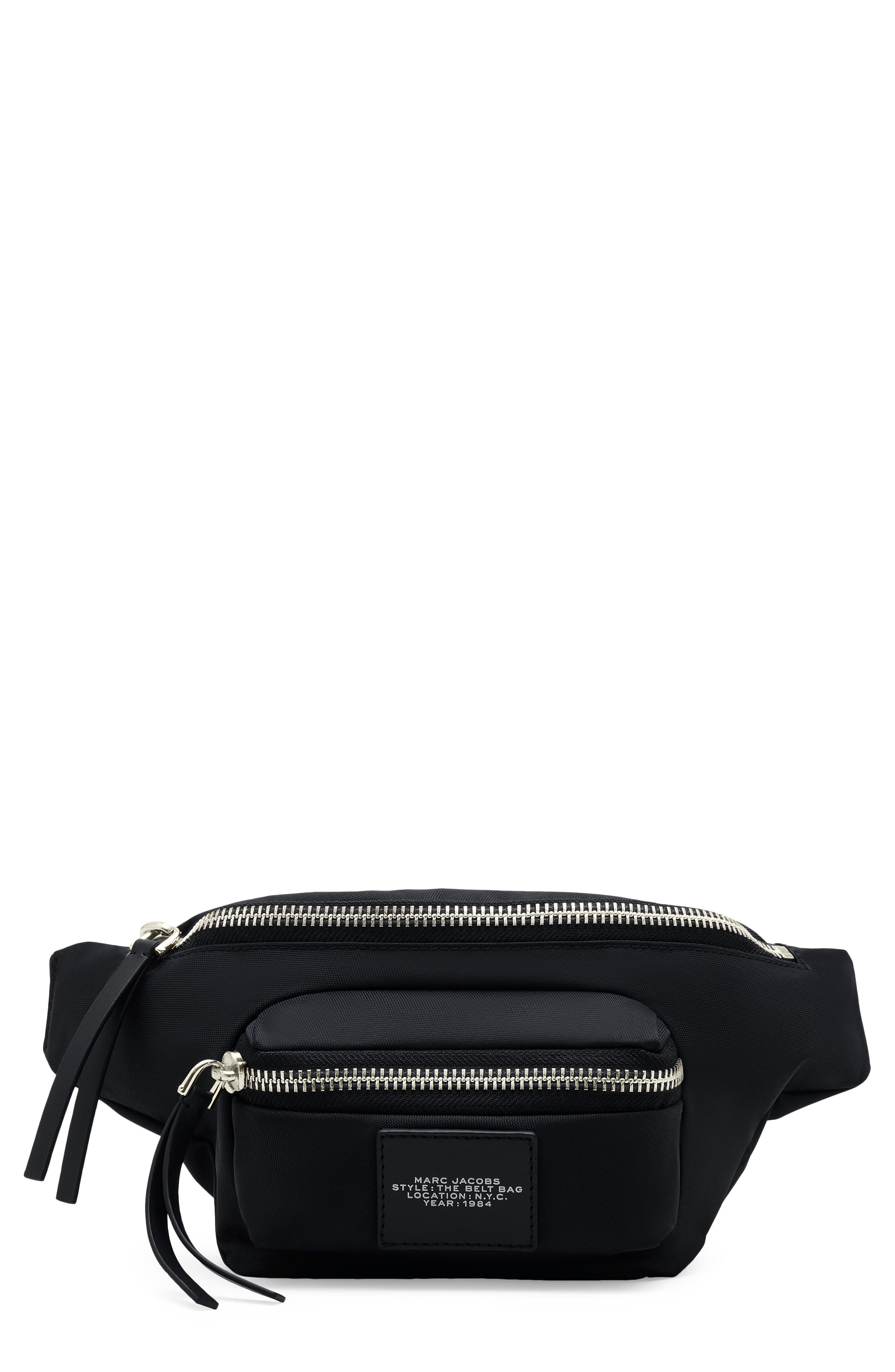 Marc Jacobs The Biker Nylon Belt Bag, Main, color, 