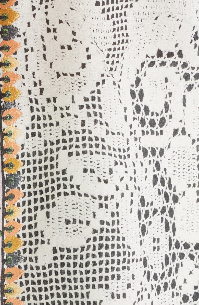 KOBI HALPERIN Eloise Woven Silk Shirt, Alternate, color, 